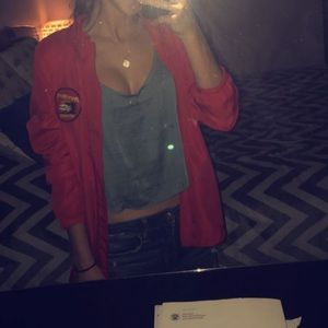 Cute vintage looking baywatch zip up jacket